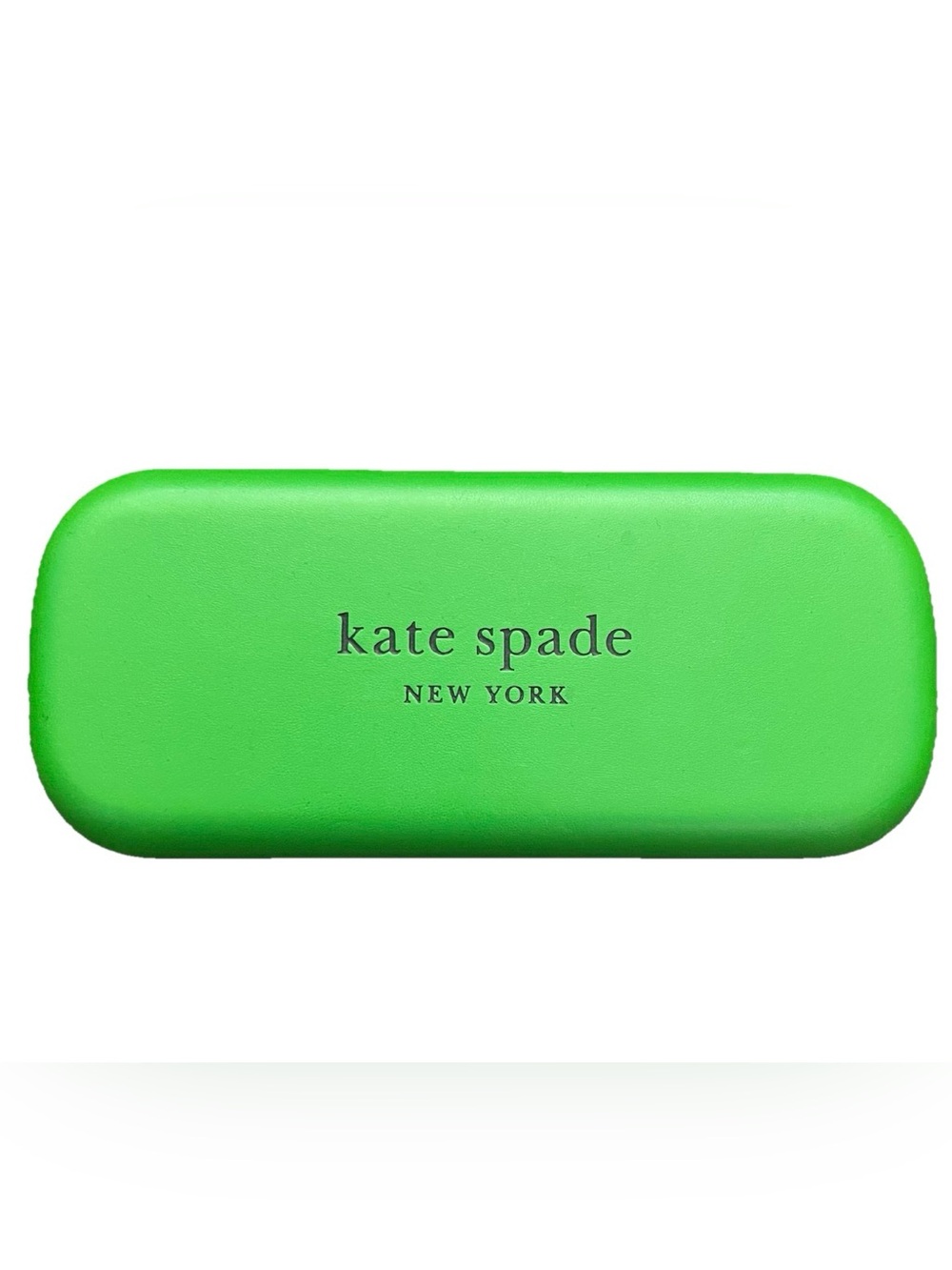 Kate Spade So Happy To See You Green Glasses Case
